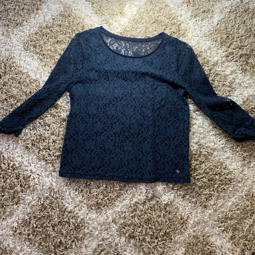 Lace 3/4 Sleeve Top
